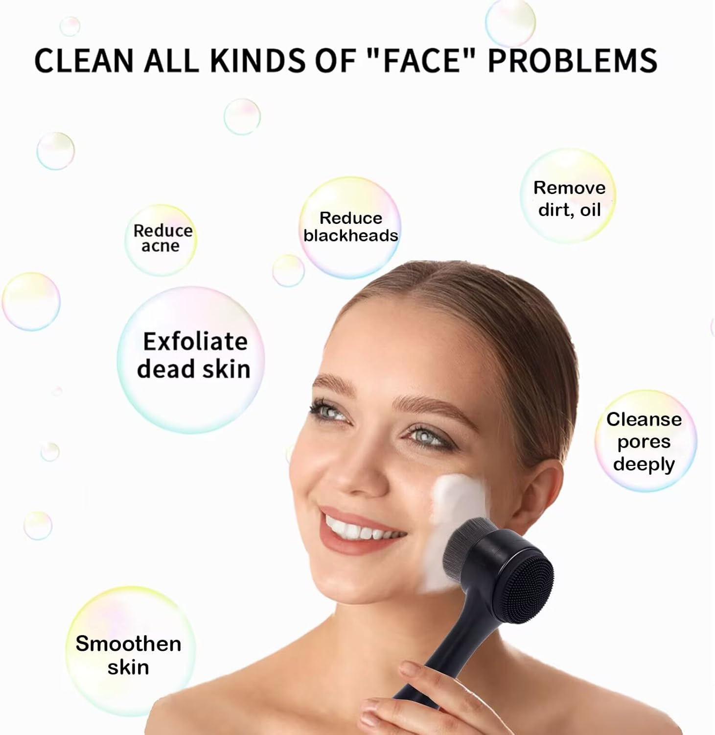Zentheca Dual-Face Deep Pore Cleansing Brush